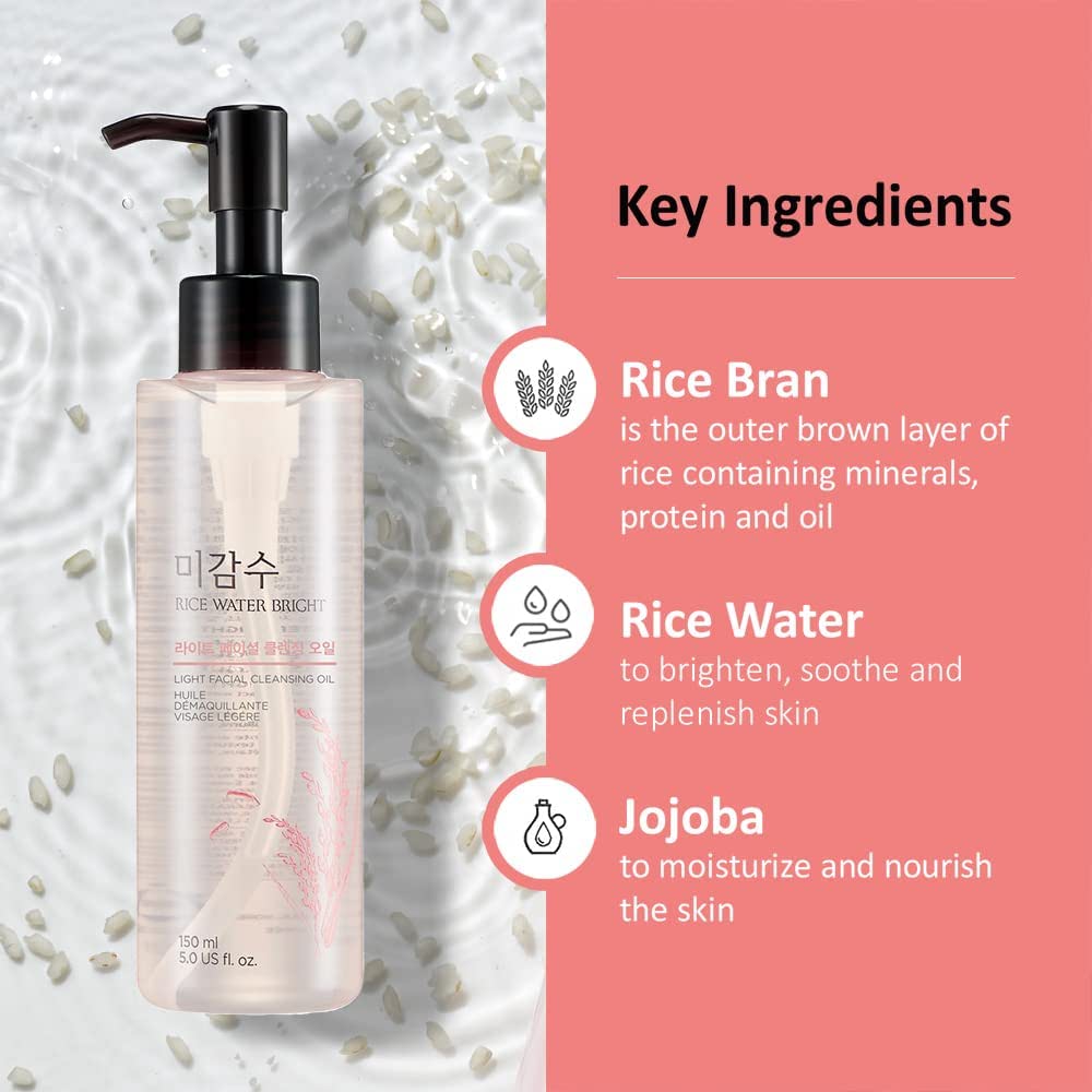 The Faceshop Rice Water bright Light Cleansing Oil (150ml)
