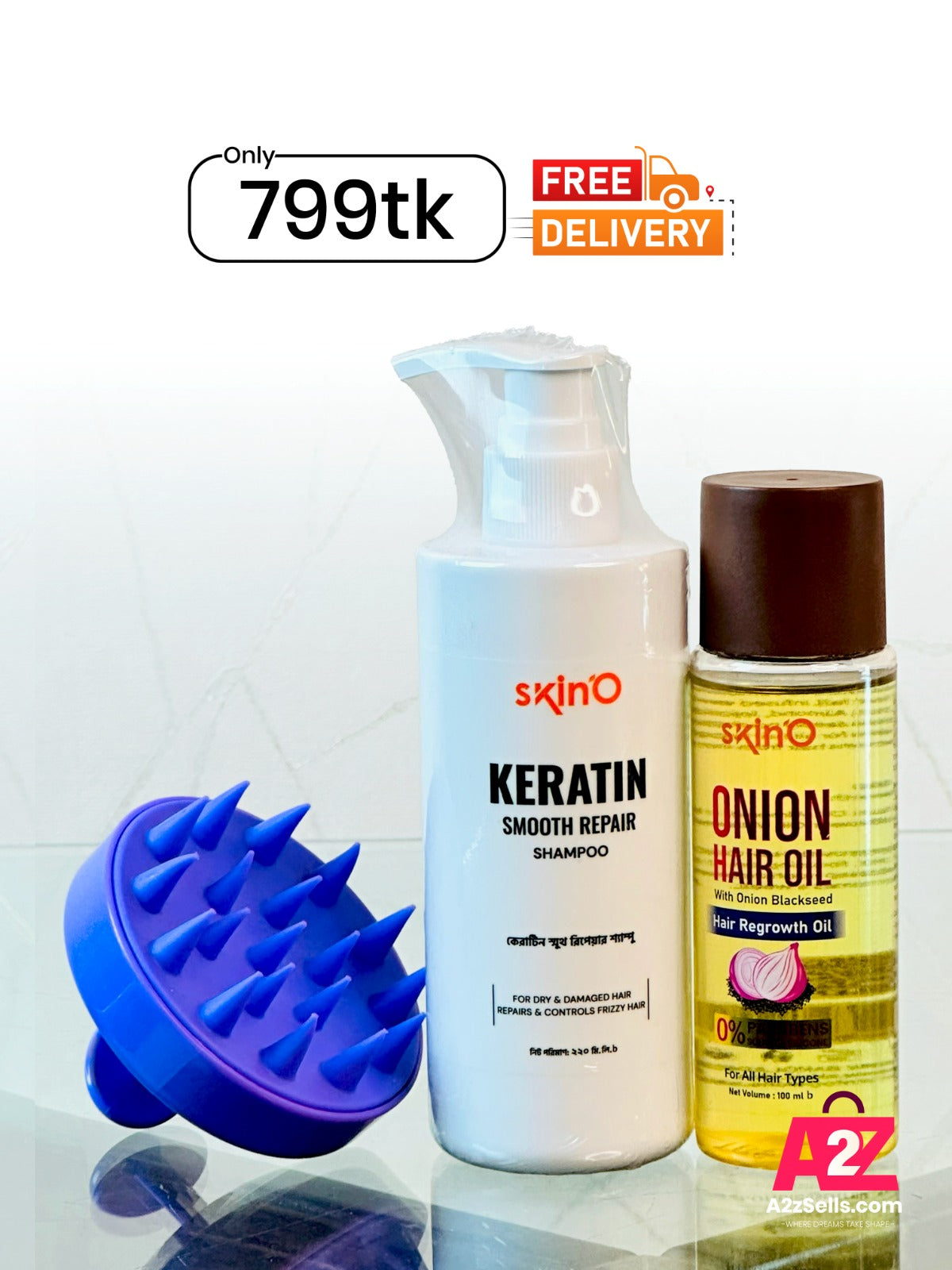 Silk & Shine Hair Combo