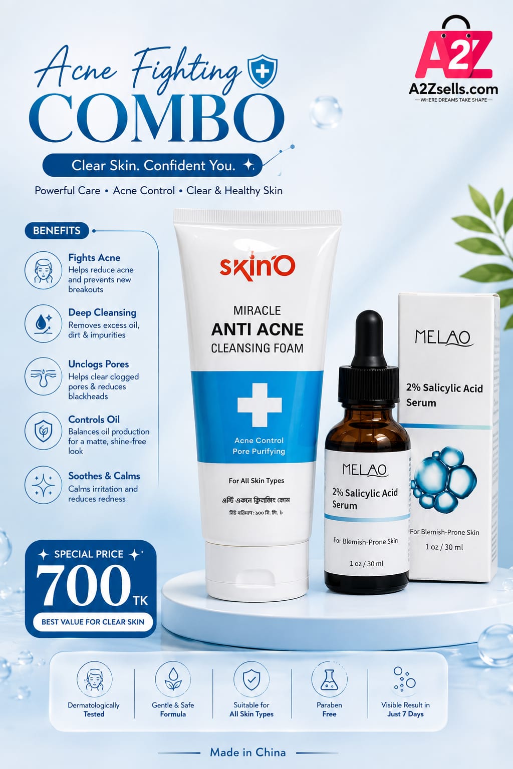 Acne Budget Combo