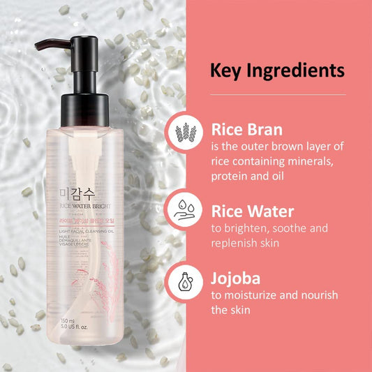 The Faceshop Rice Water bright Light Cleansing Oil (150ml)