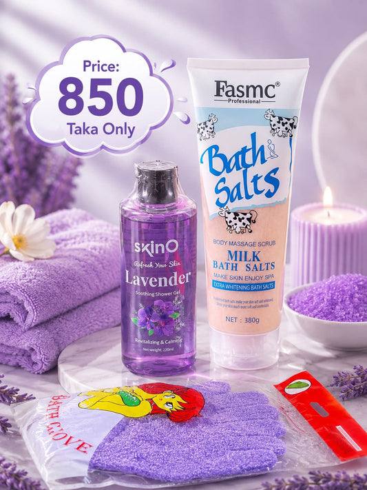 Lavender Milk Spa Combo