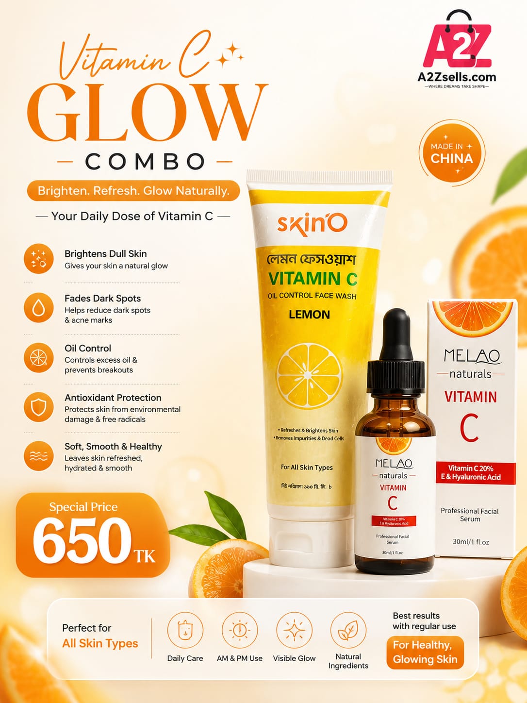 Vitamin C Glow Combo