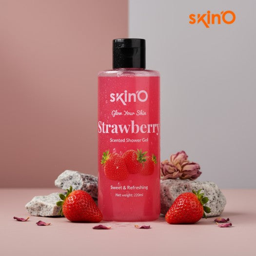 skino strawberry shower gel (220ML )